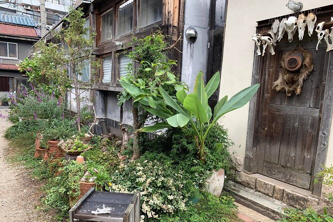 Urban Canvas: Osaka Street Art Bike Tour - Nakazaki-cho, boutiques, galleries, and pizza