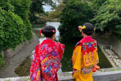 Walking around town in a kimono, you can choose your favorite kimono from the traditional Okinawan costumes “Ryuso”, “Kimono”, “Yukata” 《Hairset & Lipstick & Kimono & Rental Fee》All Comic Book