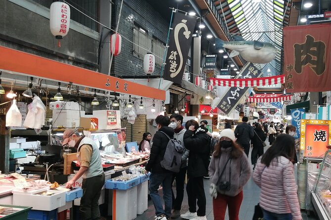 Walking Tour of Osaka's 5 Must-See Sights, with Ramen for Lunch - Kuromon Market and Osaka’s food identity