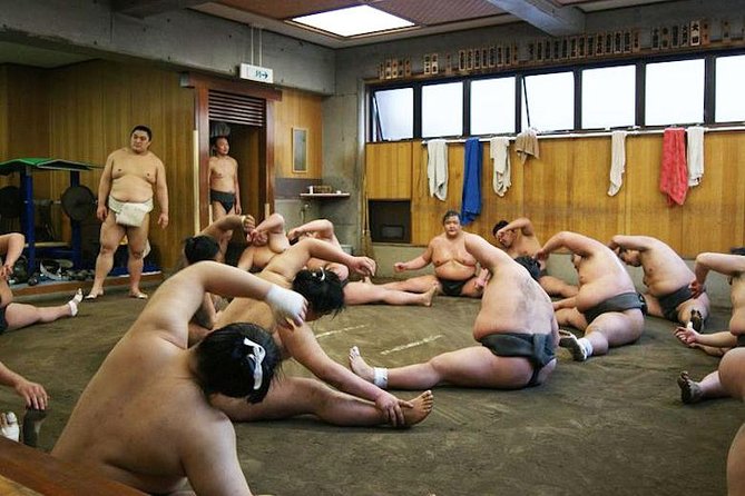 Watch Sumo Morning Practice at Stable in Tokyo - Who will enjoy this most?
