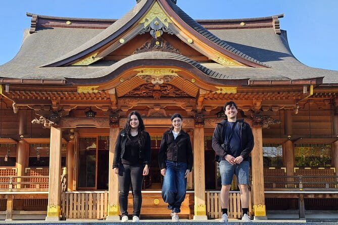 Winter Special: Clear View Mt. Fuji E-Bike Tour - Hounji’s fountain and a taste of local routine