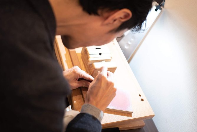 Your Own HANKO Name Seal Activity in Kamakura. - How the engraving is completed