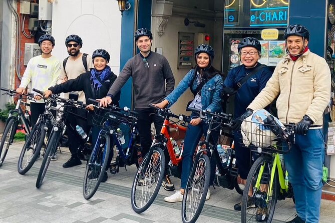 Zodiac Shrines and Naha Backstreets Cycling Tour - Starting at Makishi, then trading streets for electric power